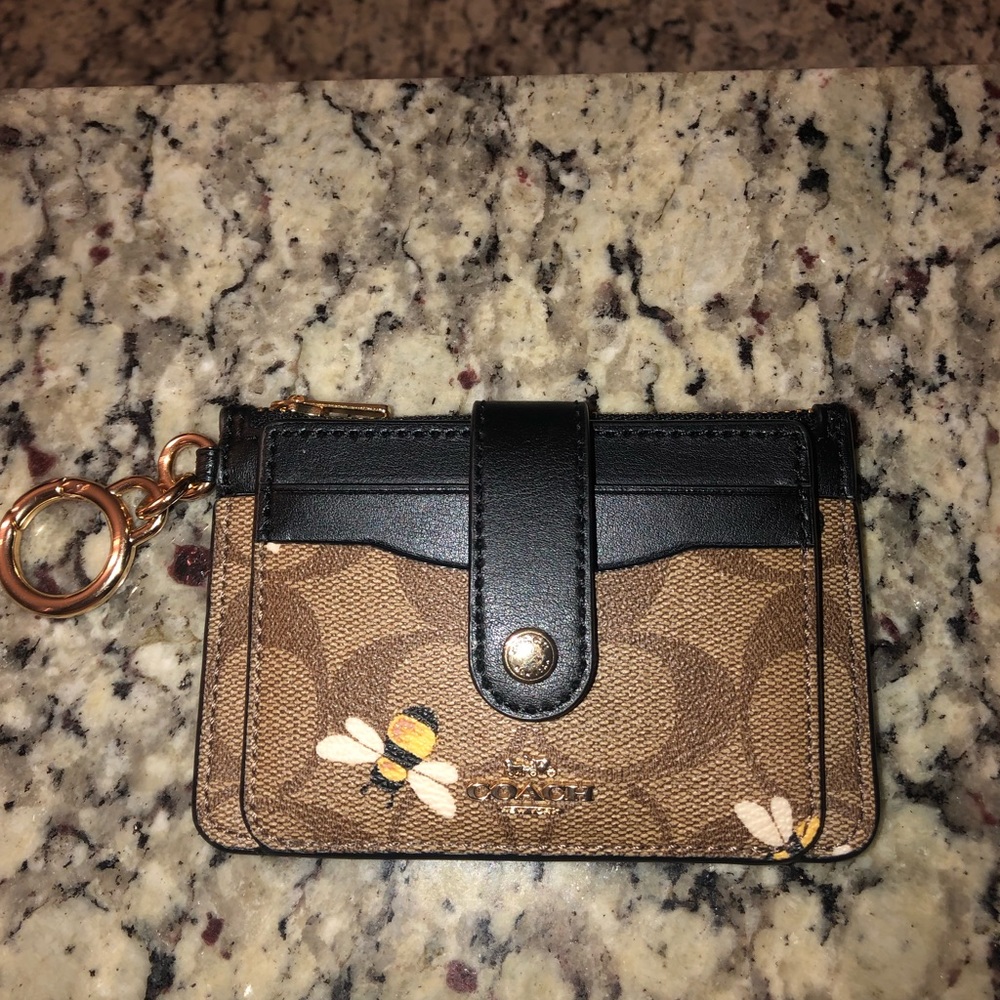 Coach keychain wallet